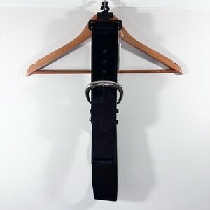 NWT Cato black wide belt